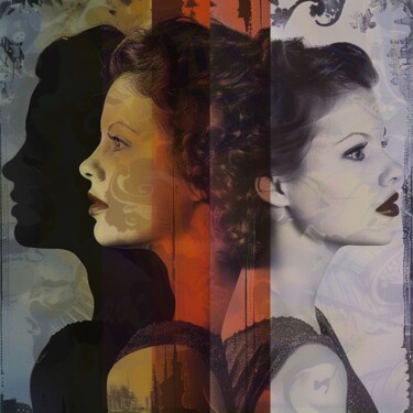 Peinture intitulée "TRANSFORMATION" par Claudia Sauter (Poptonicart), Œuvre d'art originale, Collage numérique