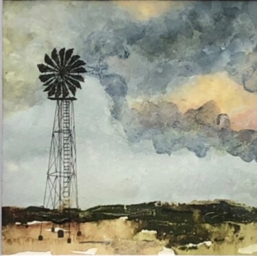 Pintura intitulada "Sud sud ouest" por Claudia Dumont, Obras de arte originais, Acrílico