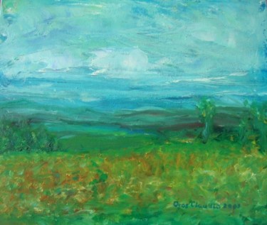 Painting titled "Impressionism" by Claudia Lorena Mihali, Original Artwork, Oil