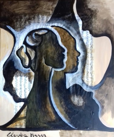 Painting titled "Emozioni in musica" by Claudia Masia, Original Artwork