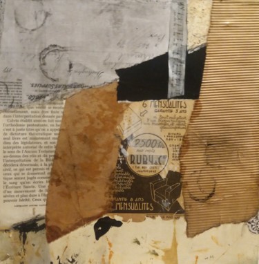 Collages titled "20201105-1" by Claudine Belloc, Original Artwork, Collages