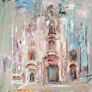 "0721-15-il-duomo-1-…" başlıklı Tablo Claudine Gregoire tarafından, Orijinal sanat, Akrilik