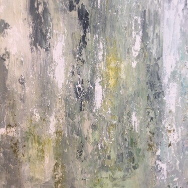 Картина под названием "Hiver" - Claudine Janel, Подлинное произведение искусства, Акрил Установлен на Деревянная рама для но…