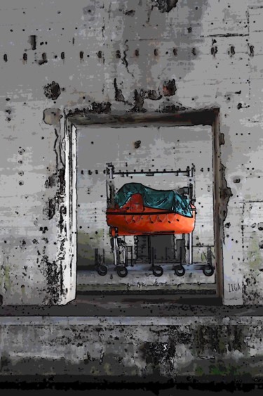 Portes mystérieuses Photographie intitulée "Portes mystérieuses" par Claudine Ziga, Œuvre d'art originale,