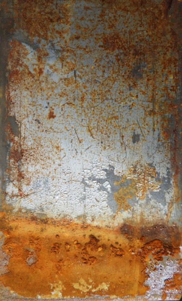 Photography titled "Rouille 6" by Claudine Ziga, Original Artwork, Non Manipulated Photography