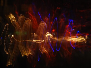 Photography titled "Lightpainting" by Claudine Ziga, Original Artwork, Manipulated Photography