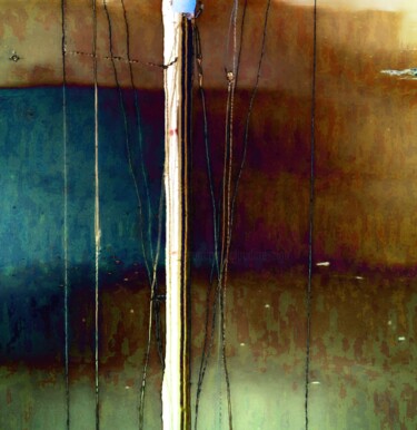 Fotografie mit dem Titel "Reflets 3" von Claudine Ziga, Original-Kunstwerk, Manipulierte Fotografie