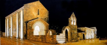 Pintura intitulada "Mosteiro Ferreira" por Claudinei, Obras de arte originais, Acrílico
