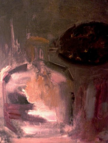 Painting titled "Perfumes" by Claudine Roques Ayache, Original Artwork, Oil