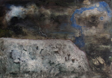 Картина под названием "Tartarus" - Claudio Boczon, Подлинное произведение искусства, Акрил Установлен на Деревянная панель