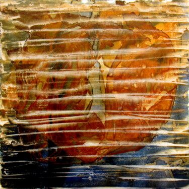 Malerei mit dem Titel "Behind the misty -…" von Claudio Boczon, Original-Kunstwerk, Acryl Auf Holzplatte montiert