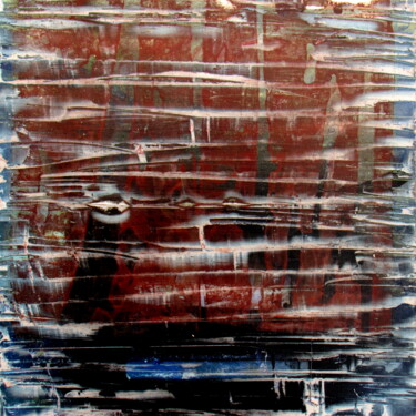 Malerei mit dem Titel "Behind the misty -…" von Claudio Boczon, Original-Kunstwerk, Acryl Auf Holzplatte montiert