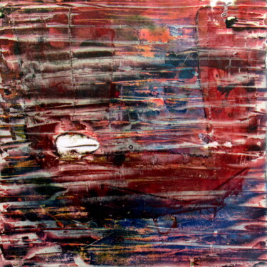 Картина под названием "Behind the misty - I" - Claudio Boczon, Подлинное произведение искусства, Акрил Установлен на Деревян…