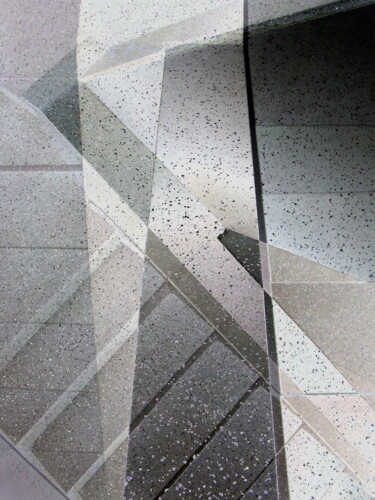 Arte digitale intitolato "Stars floor - V" da Claudio Boczon, Opera d'arte originale, Fotomontaggio