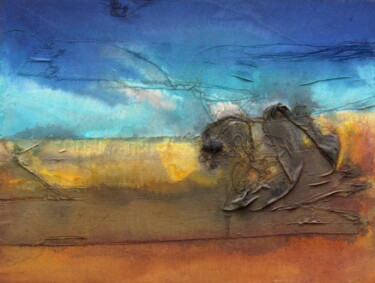Картина под названием "Vento Sul - III" - Claudio Boczon, Подлинное произведение искусства, Акрил Установлен на Деревянная п…