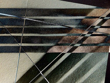 Artes digitais intitulada "Geometries - IV" por Claudio Boczon, Obras de arte originais, colagem digital