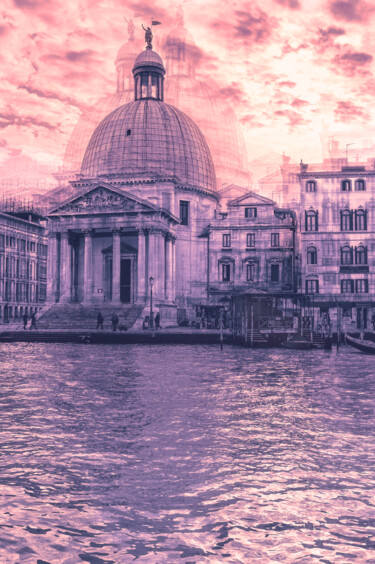 Digitale Kunst getiteld "Venezia. La mia vis…" door Claudio Lepri  (Clep), Origineel Kunstwerk, Gemanipuleerde fotografie