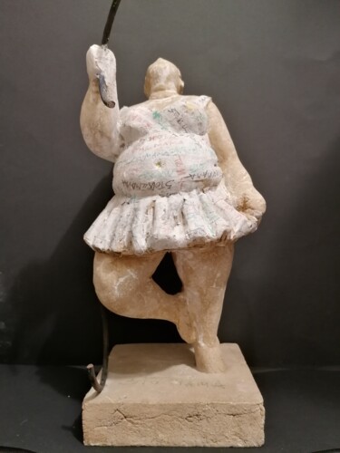 Scultura intitolato ""maternità arcaica"…" da Claudio Marciano, Opera d'arte originale, Terracotta