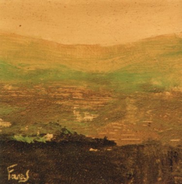 Malerei mit dem Titel "Istria verde" von Claudio Fornas, Original-Kunstwerk, Öl
