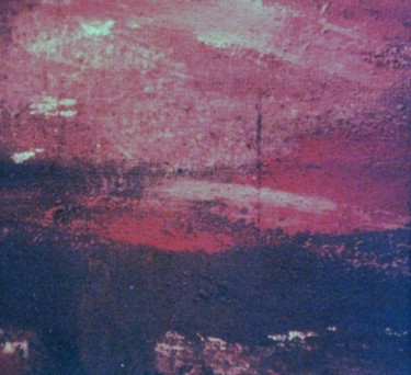 Pittura intitolato "istrian landscape" da Claudio Fornas, Opera d'arte originale, Olio