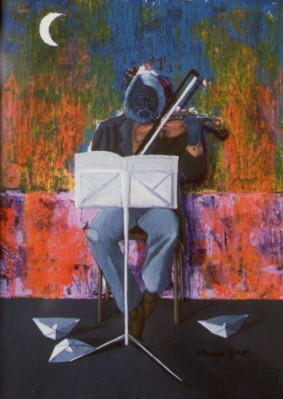 Pittura intitolato "Symphony of destruc…" da Claudio Guasti, Opera d'arte originale