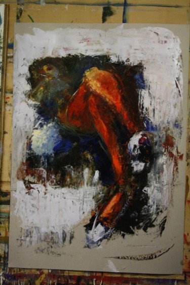 Painting titled "Inutile attesa" by Claudio Lia, Original Artwork