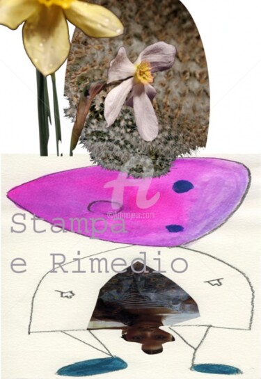 Photography titled "stampa e rimedio" by Claudio Benvenuto Rossi, Original Artwork