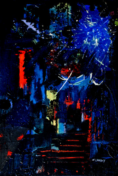 Painting titled "NOVNOÏ 07" by Claudy, Original Artwork, Acrylic