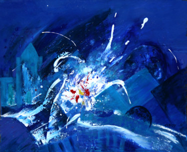 Pittura intitolato "L'ambassadeur" da Claudy, Opera d'arte originale, Acrilico