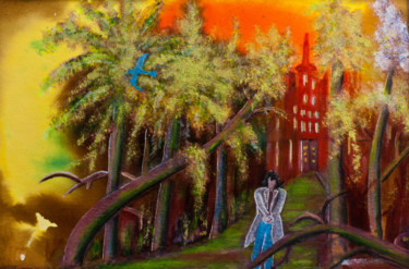 Peinture intitulée "Colordreams 56" par Claudy, Œuvre d'art originale, Encre