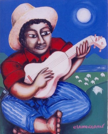 Pintura intitulada "O Cururueiro" por Claudyo Casares, Obras de arte originais