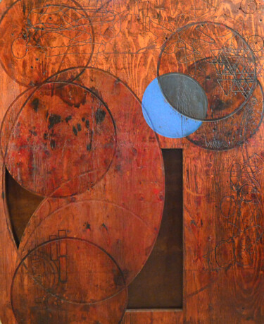 The Beat of a Dragonfly's Wings (Surface 2) Scultura intitolato "The Beat of a Drago…" da Christopher Brown, Opera d'arte originale, Legno