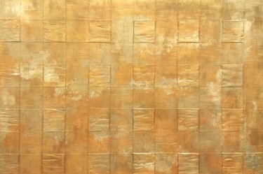 Malerei mit dem Titel "Gold, es war einmal…" von Clemens Scheer, Original-Kunstwerk, Acryl