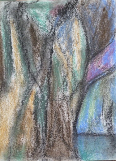 Рисунок под названием "pastel4" - Clément Barut, Подлинное произведение искусства, Пастель