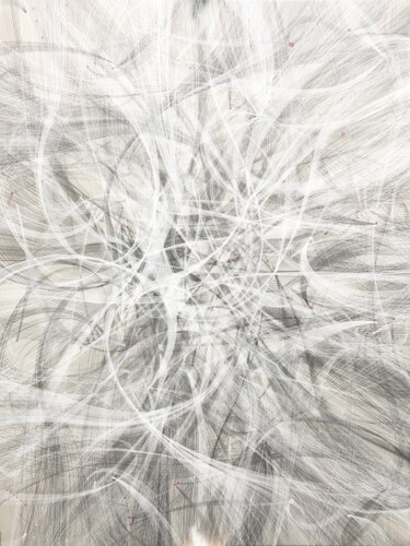 Dessin intitulée "Fabric 1" par Clément Delerot, Œuvre d'art originale, Crayon
