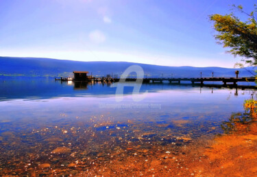 Photography titled "Osoyoos Lake and Pi…" by Clement Tsang, Original Artwork, Digital Photography