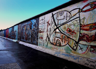 摄影 标题为“EU04-Wall Art on St…” 由Clement Tsang, 原创艺术品, 数码摄影