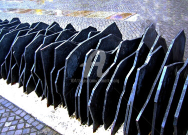 Photography titled "EU10-Black Stone on…" by Clement Tsang, Original Artwork, Digital Photography