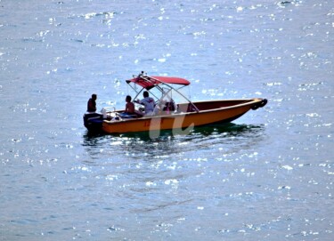 Fotografia zatytułowany „HK58-Lonely Fishing…” autorstwa Clement Tsang, Oryginalna praca, Fotografia cyfrowa