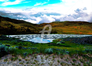 Photographie intitulée "South Okanagan Gras…" par Clement Tsang, Œuvre d'art originale, Photographie numérique
