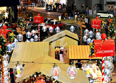 Fotografie mit dem Titel "HK01-Christmas Deco…" von Clement Tsang, Original-Kunstwerk, Digitale Fotografie
