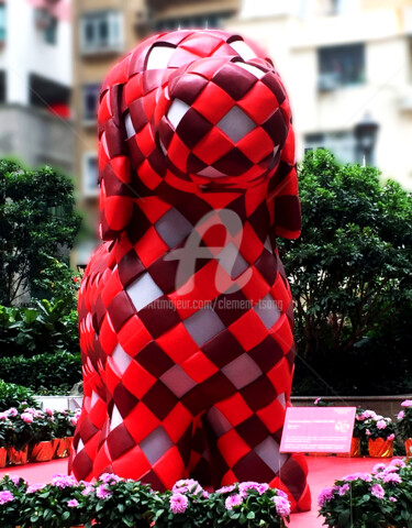 Fotografia intitolato "Display of Red Dog…" da Clement Tsang, Opera d'arte originale, Fotografia digitale