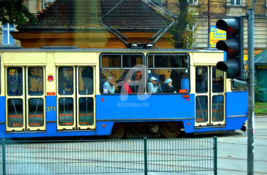 Fotografia intitolato "Europe - City Tram…" da Clement Tsang, Opera d'arte originale, Fotografia digitale