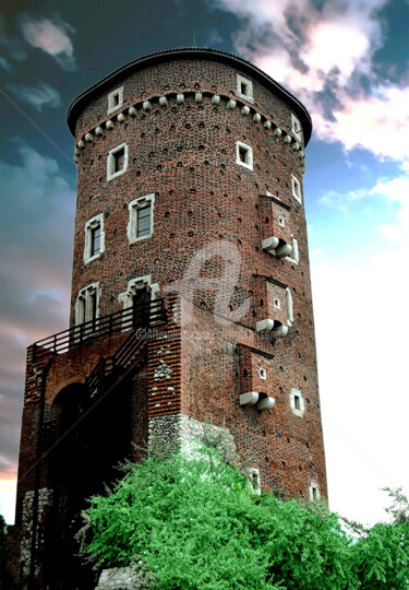 Photography titled "Old Castle Building…" by Clement Tsang, Original Artwork, Digital Photography