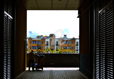 Photography titled "Old Residential Bui…" by Clement Tsang, Original Artwork, Digital Photography