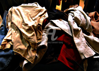 Photography titled "Old Clothes for sal…" by Clement Tsang, Original Artwork, Digital Photography