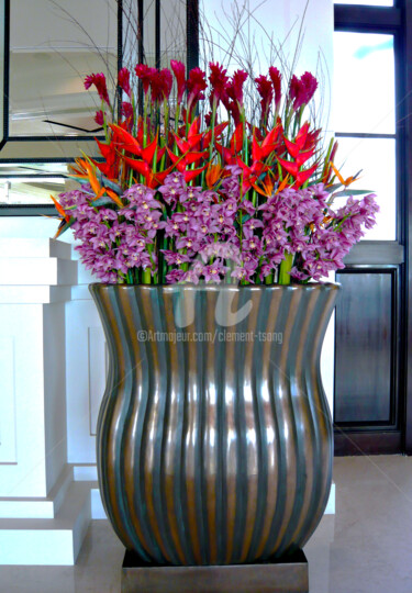 Фотография под названием "Flower Arrangement…" - Clement Tsang, Подлинное произведение искусства, Цифровая фотография