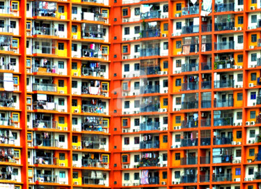 Photography titled "Macau - Modern Apar…" by Clement Tsang, Original Artwork, Digital Photography