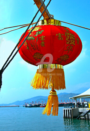 Φωτογραφία με τίτλο "Red Lantern Display…" από Clement Tsang, Αυθεντικά έργα τέχνης, Ψηφιακή φωτογραφία