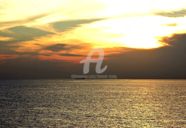 Fotografie getiteld "Beautiful Sunset Mo…" door Clement Tsang, Origineel Kunstwerk, Digitale fotografie